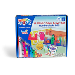 Hand2Mind | Numberblocks 1–10 MathLink® Cubes Activity Set