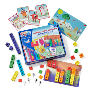 Hand2Mind | Numberblocks 1–10 MathLink® Cubes Activity Set