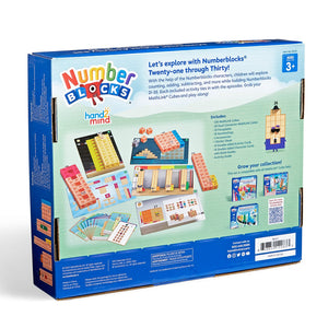 Hand2Mind | Numberblocks® MathLink® Cubes 21-30 Activity Set