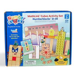 Hand2Mind | Numberblocks® MathLink® Cubes 21-30 Activity Set