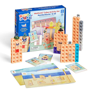 Hand2Mind | Numberblocks® MathLink® Cubes 21-30 Activity Set