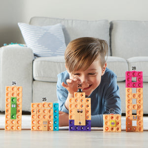 Hand2Mind | Numberblocks® MathLink® Cubes 21-30 Activity Set