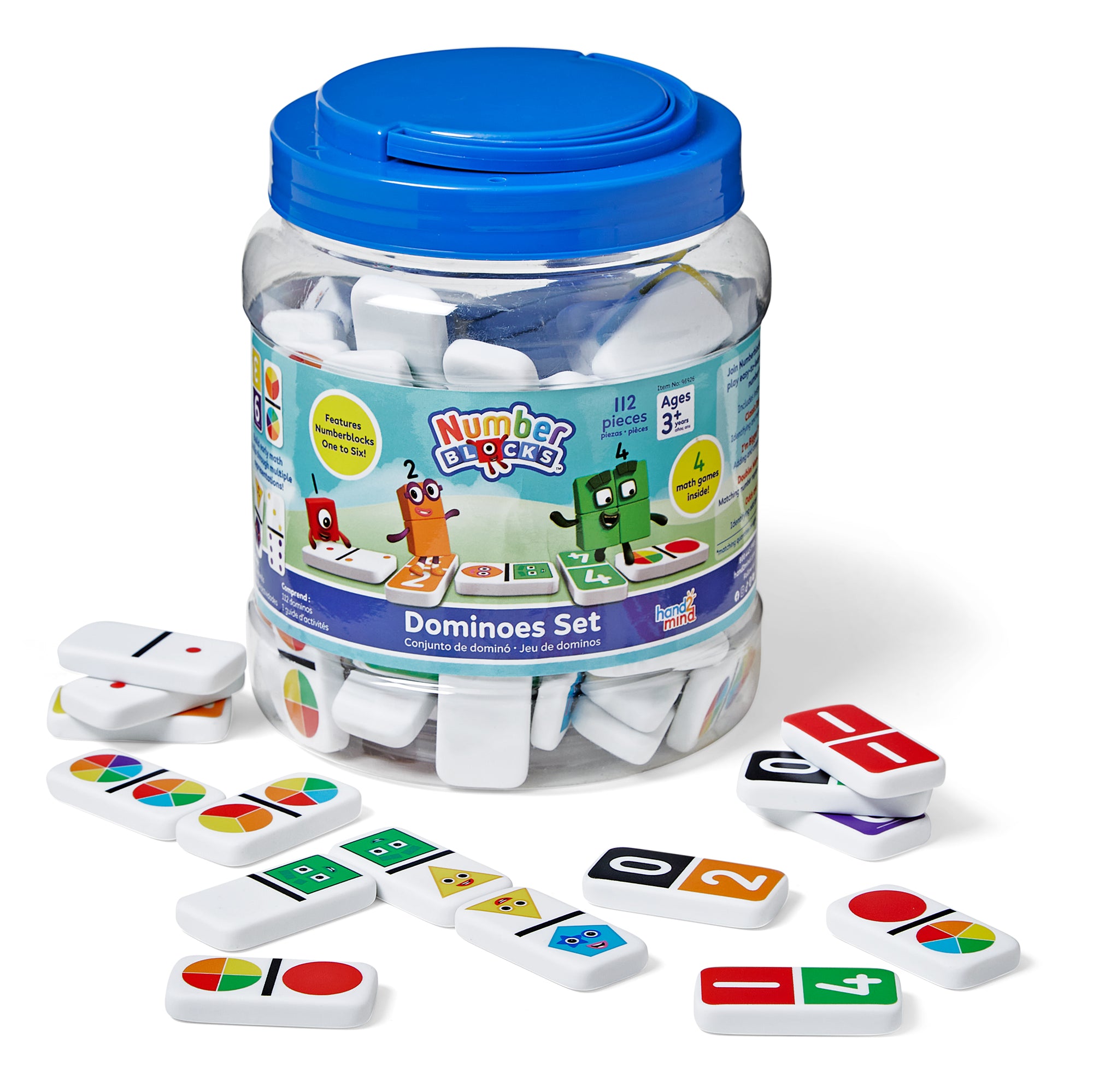 Hand2Mind | Numberblocks® Dominoes Set