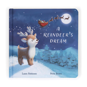 Jellycat | A Reindeer’s Dream Book & Mitzi Reindeer (Medium) Plush Set