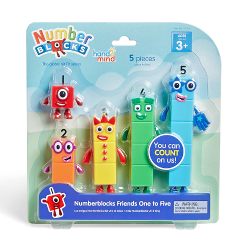 Australian Stock! Numberblocks Friends One to Five - Little Blossoms Toys